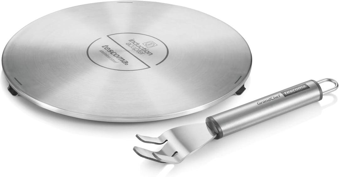 Tescoma GrandCHEF Induktions-Adapter, Edelstahl (21cm) 21 cm, 21 cm