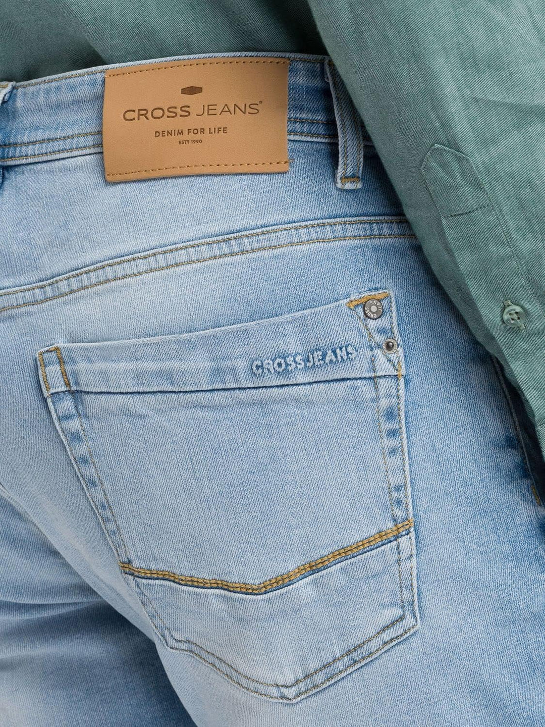 Cross Jeans Herren Relaxed Jeanshose New Antonio 31W / 34L Blau, 31W / 34L Blau