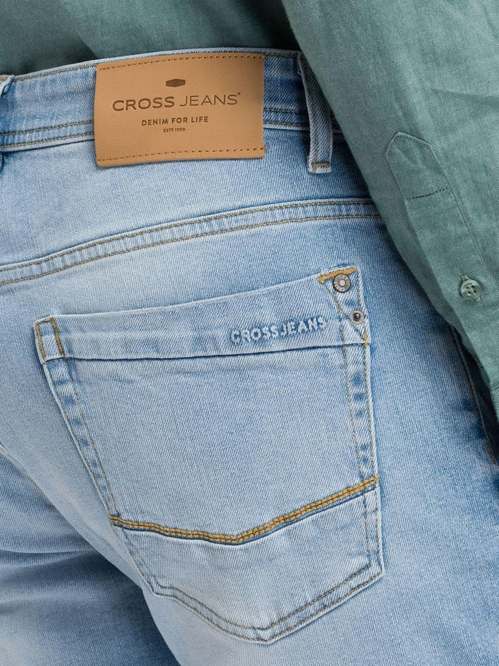 Cross Jeans Herren Relaxed Jeanshose New Antonio 31W / 34L Blau, 31W / 34L Blau