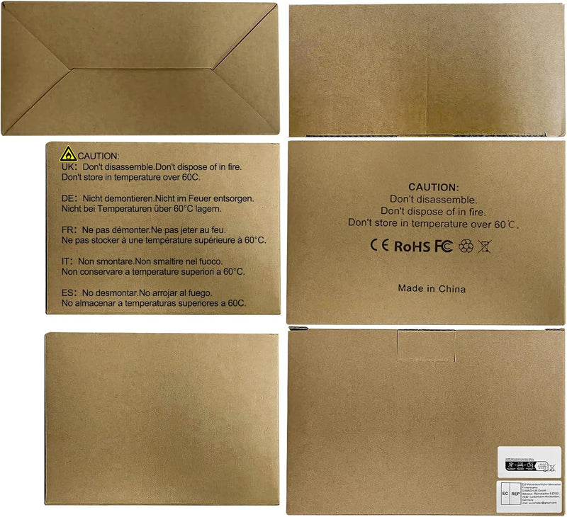 Shentec 18V 3000mAh Akku Lithium Akku Kompatibel mit Gardena Mähroboter R80Li R75Li R70Li R50Li R45L