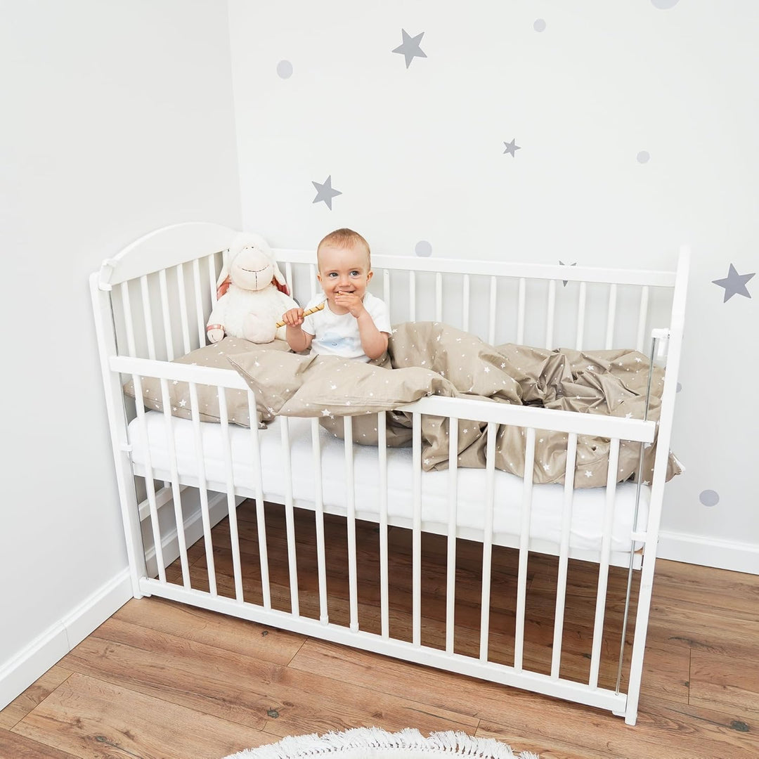 Kinderbettwäsche Baby Bettwäsche 90x120cm aus Baumwolle - Kinder Set von Duvet Cover und Kissenbezug
