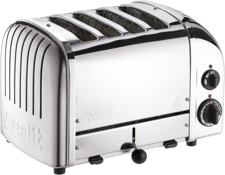 Dualit Classic Range 4 Slot New Gen poliert Silber, Silber