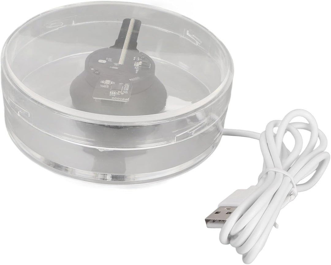 3D Hologramm Ventilator, WiFi Projektor, Hologramm Ventilator, 3,3 Zoll Display, WiFi APP Fernbedien