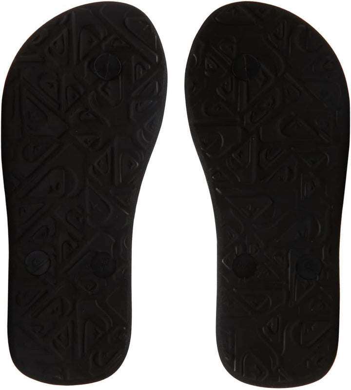 Quiksilver Herren Molokai Abyss NaturalFlip-Flop 33 EU Black Blue Blue, 33 EU Black Blue Blue