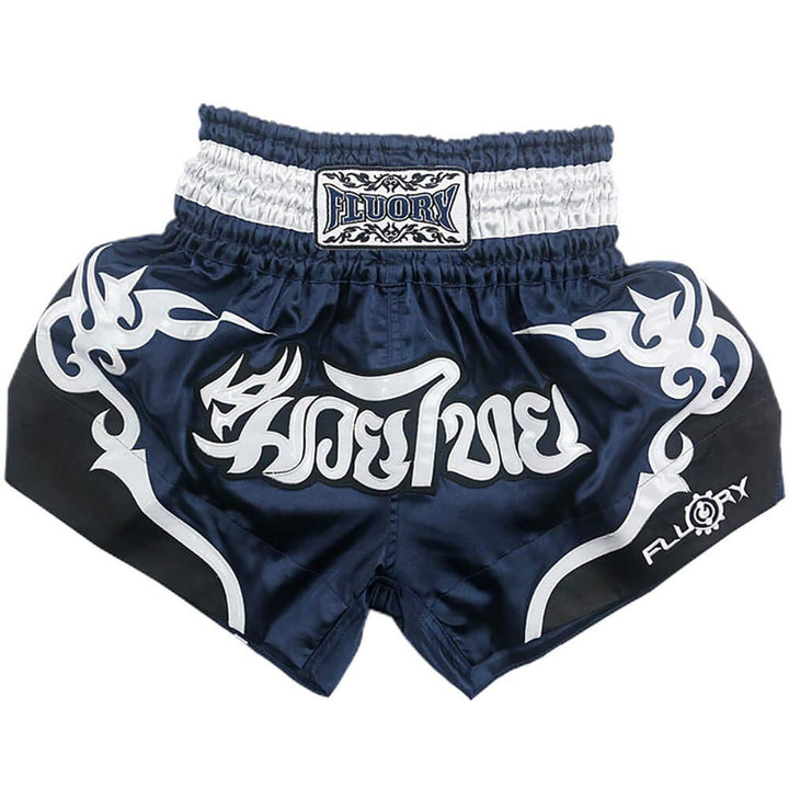 FLUORY Muay Thai Fight Shorts, MMA Shorts Bekleidung Training Käfig Kampf Grappling Martial Arts Kic