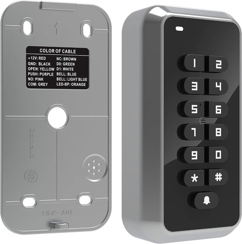 UHPPOTE RFID Tür Access Control Tastatur Kartenleser 125KHz wasserdicht mit Wiegand 26 Bit Schnittst