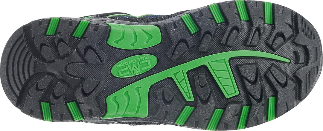 CMP Unisex Kinder Kids Rigel Low Trekking Shoes WpTrekking-Schuhe 28 EU B Blue Gecko, 28 EU B Blue G