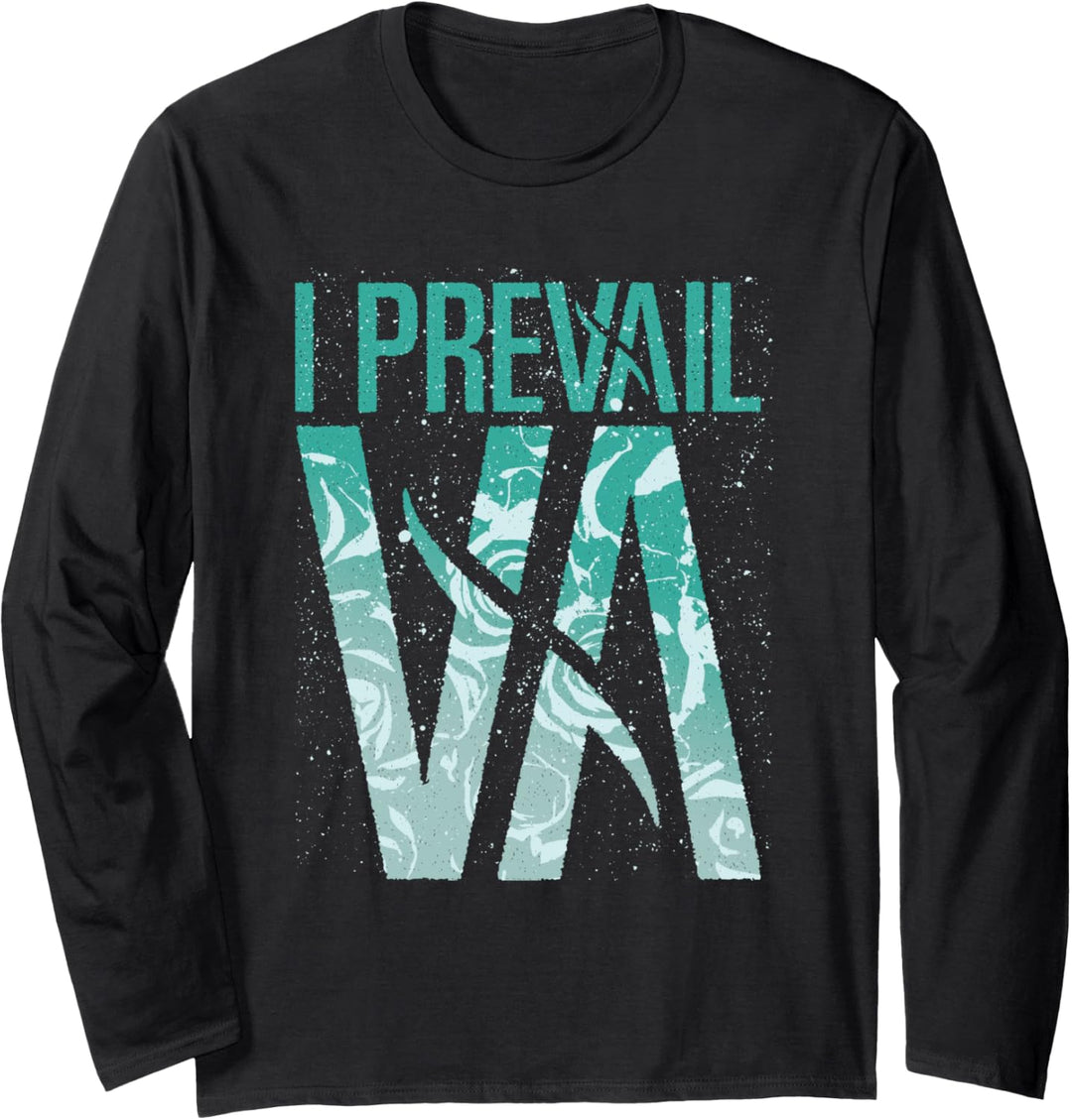 I Prevail - Aqua Roses - Official Merchandise Langarmshirt