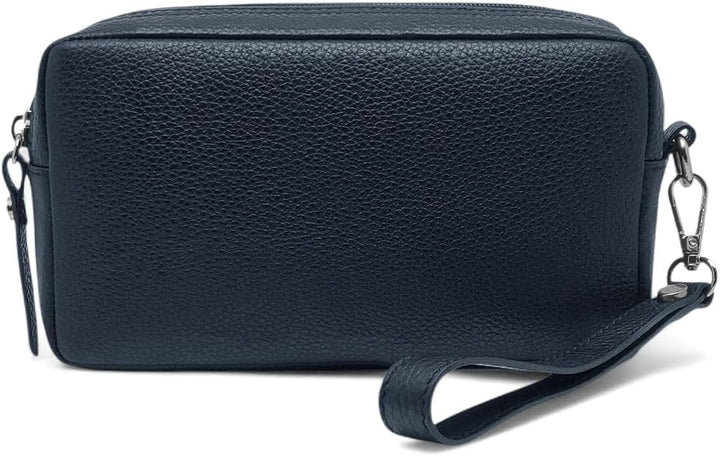 FAST WORLD SHOPPING ® Handtasche Echtes Leder Herren Tasche mit abnehmbarem Griff Handtasche Made In