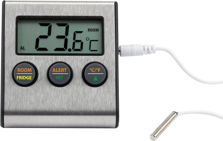 OLYMPIA 5963 Temperatursensor FTS 200 | Für Funk-Alarmanlagen der Protect und ProHome Systeme, (B x