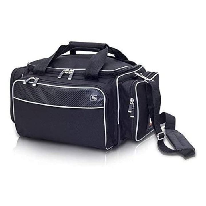EB MEDIC'S Softbag-Arzttasche (blau & schwarz) inkl. Ampullarium! (schwarz), Schwarz