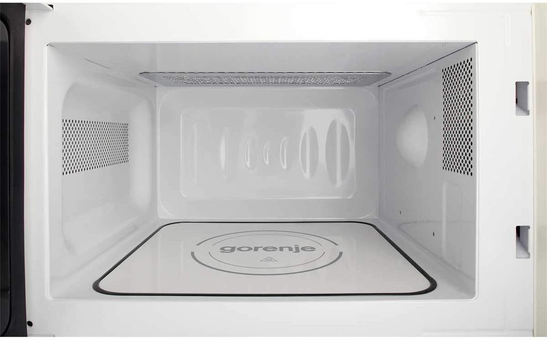 Gorenje MO 4250 CLI Stand-Mikrowelle mit Grillfunktion / 700 W / Garraum 20 L / elfenbein / Classico