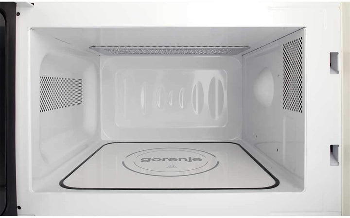 Gorenje MO 4250 CLI Stand-Mikrowelle mit Grillfunktion / 700 W / Garraum 20 L / elfenbein / Classico
