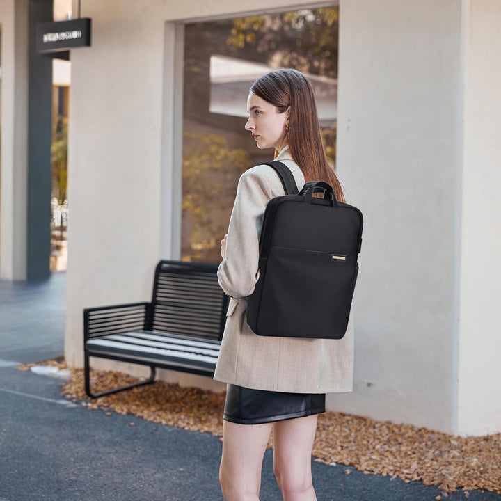Laptop Rucksack Herren 16 Zoll Business Reiserucksack Handgepäck Rucksack Damen Bussiness Rucksack w