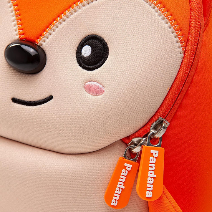 Pandana Kinderrucksack Felix Fuchs mit Brustgurt für Jungen und Mädchen ab 2 Jahren für Kindergarten