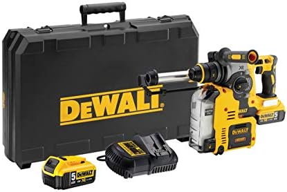 DeWalt TASSELLATORI SDS PLUS 18V BRUSHLESS 24mm + SISTEMA ESTRAZIONE POLVERI