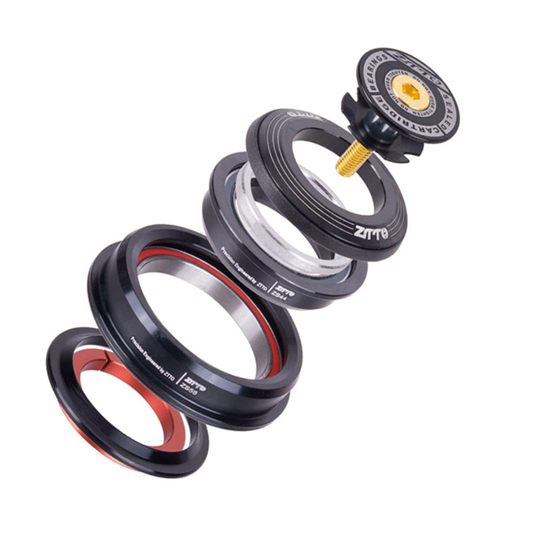 Yosoo Health Gear Tapered Steuersatz 44 56ST, Fahrrad Headset Lager, Headset mit konischem geraden R