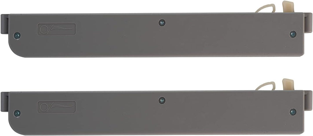 Türdämpfer-Set - Grau - Kunststoff - 2er Set