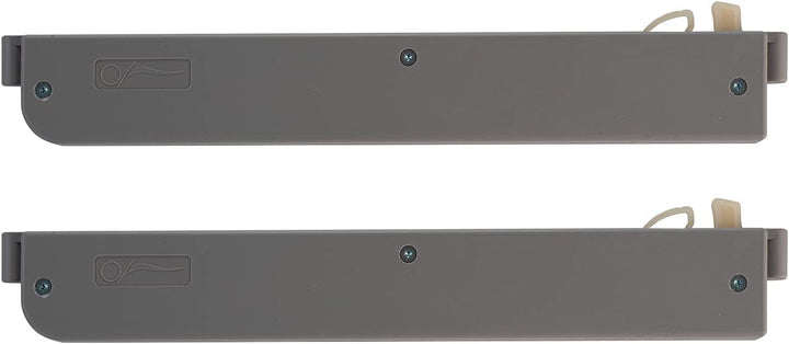 Türdämpfer-Set - Grau - Kunststoff - 2er Set