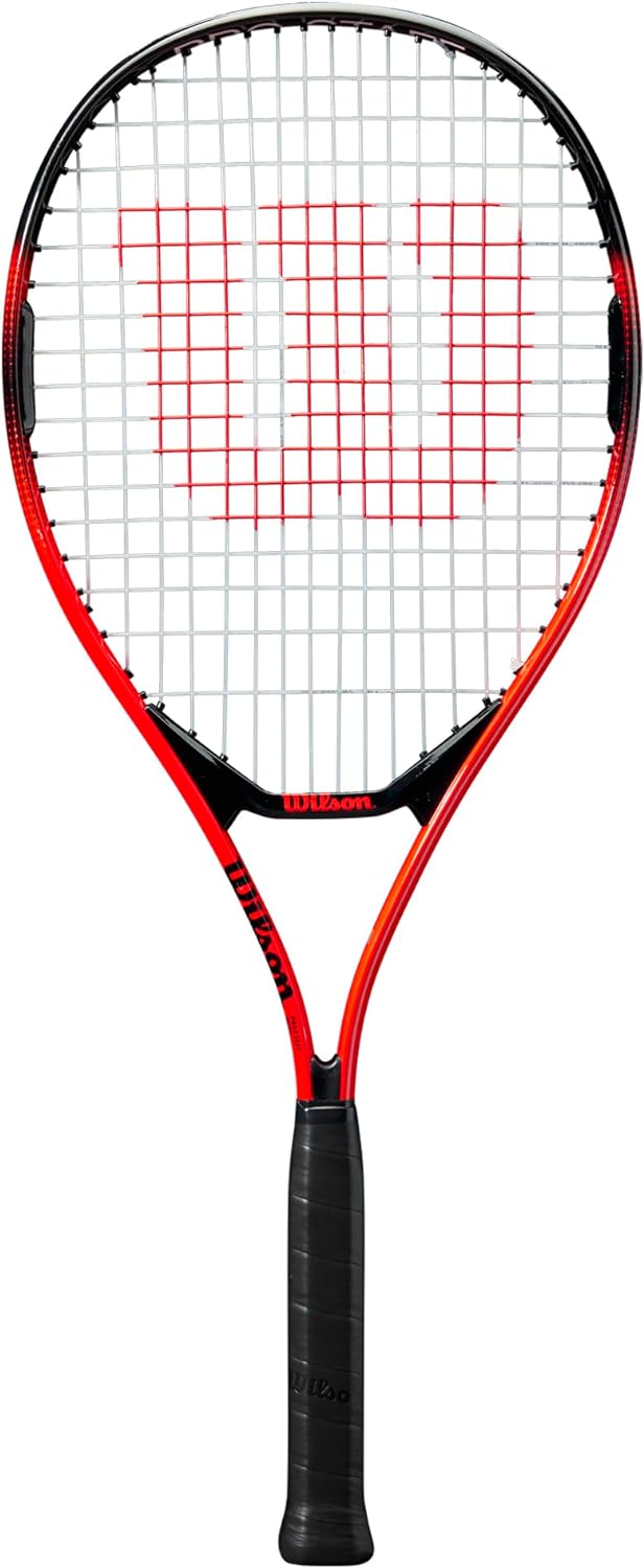 Wilson Pro Staff Precision Jr 25 unbesaitet g Tennisschläger Schwarz - Griffstärke 9-10, 9-10