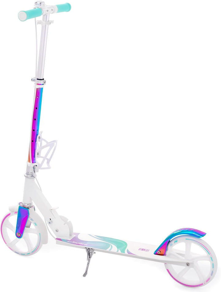 Raven Scooter, Roller, Tretroller, Kinderroller, 200mm mit Handbremse Celia White, Celia White