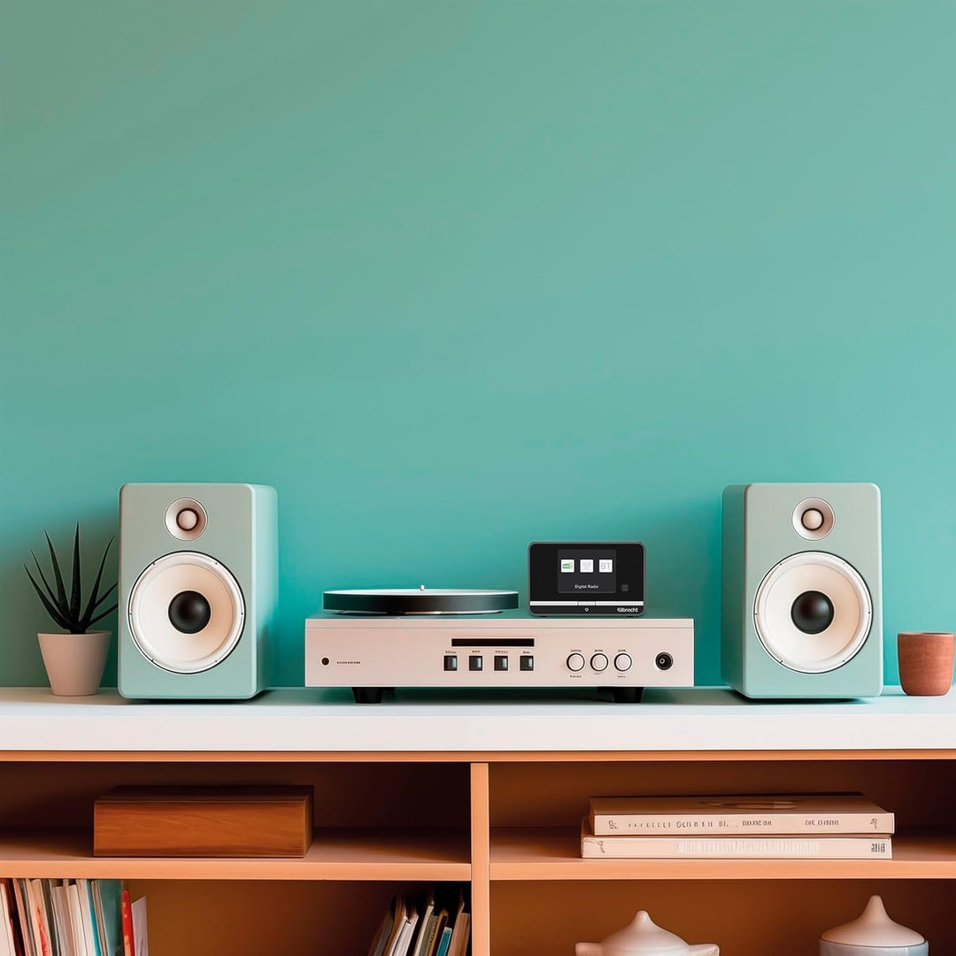 Albrecht DR 521 DAB+/UKW Radio-Tuner, Musik-Streaming, Farbdisplay