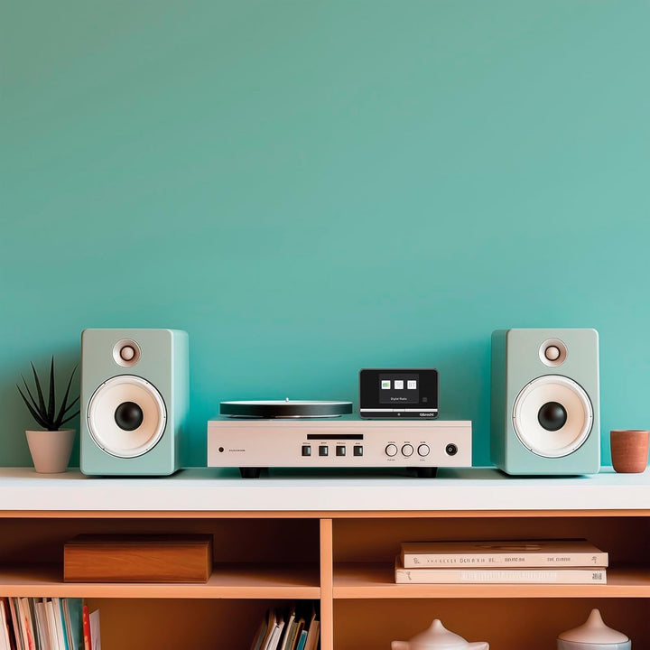 Albrecht DR 521 DAB+/UKW Radio-Tuner, Musik-Streaming, Farbdisplay