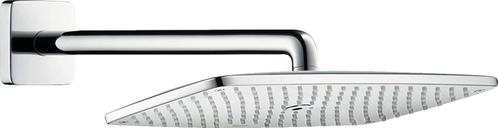 hansgrohe Duschkopf Raindance E, Kopfbrause wassersparend, Regendusche mit 1 Strahlart, Wandhalterun