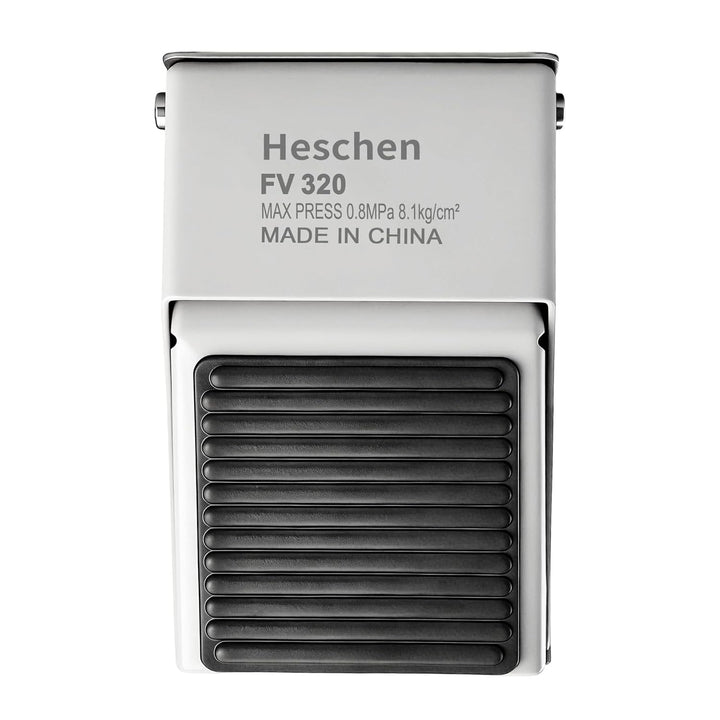 Heschen Pneumatischer Fusspedalschalter, FV-320, Tastschalter, PT1/4"-Gewinde (12mm), 3-Wege/2-Posit