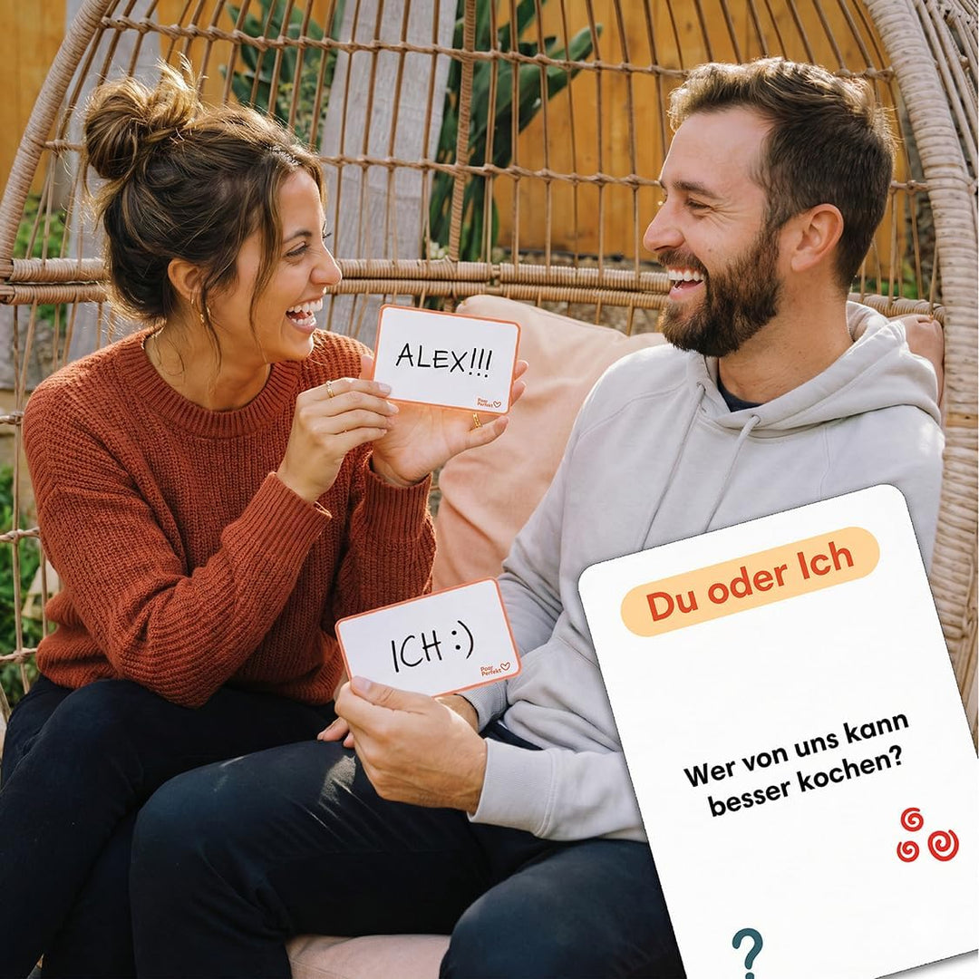 Paar Perfekt – Das lustige Spiel für Paare zu zweit | Findet heraus wie gut Ihr euch kennt | Pärchen