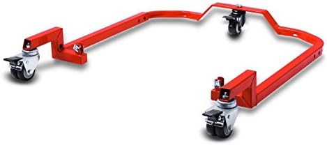 ConStands - Motorrad Montageständer für Ducati Multistrada 1200 10-17 Single Mover Rot hinten inkl.