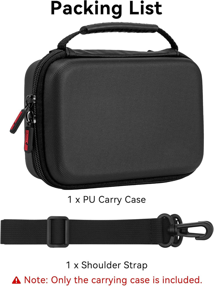Osmo Pocket 4 Tragetasche - Tragbare Hartschalen-Reisetasche PU Schale Schutzhülle für DJI Osmo Pock