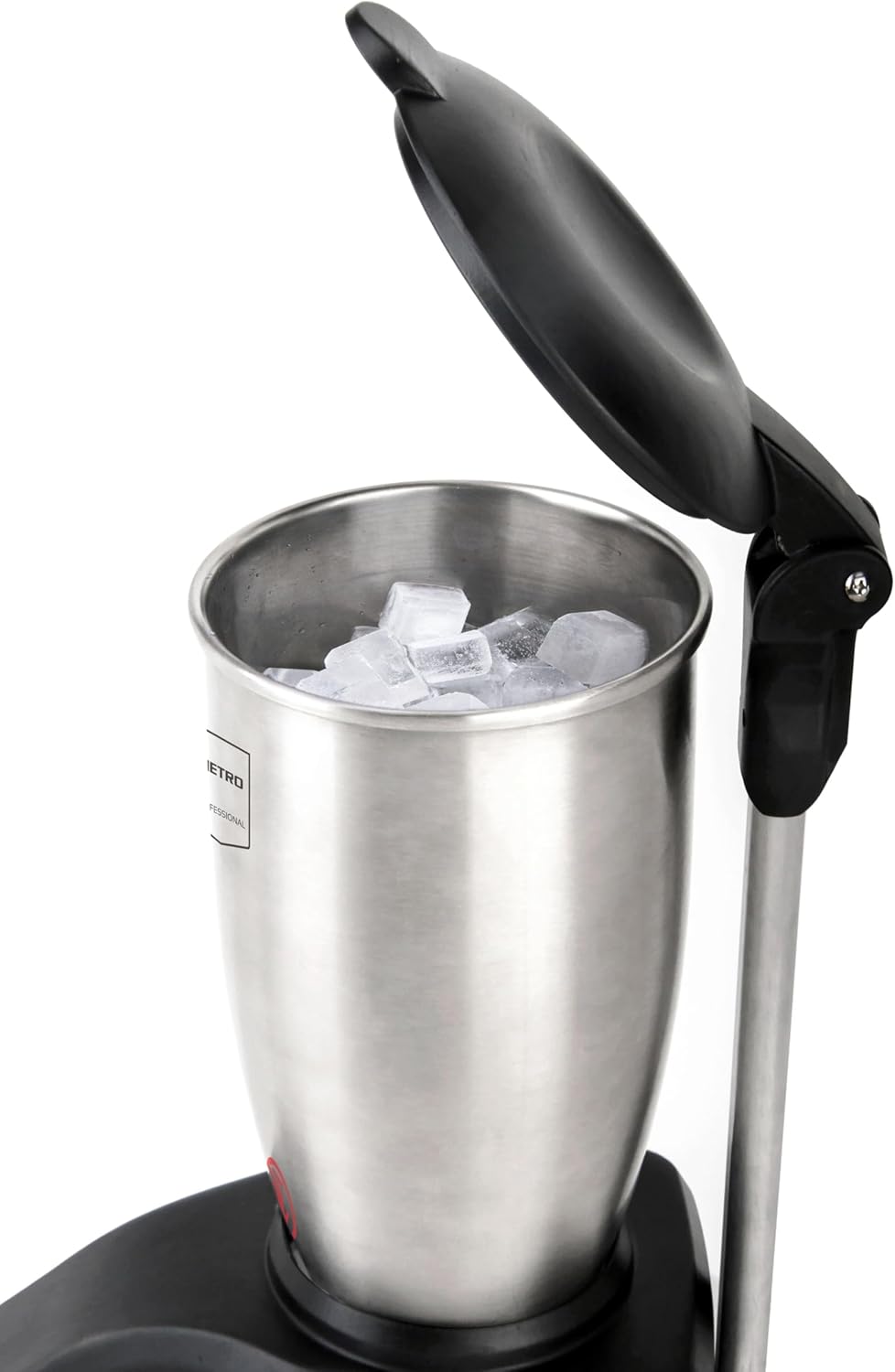 METRO Professional Elektrischer Eiszerkleinerer Ice crusher GEIC1000, Edelstahl, 3 L, 200 W, 160 kg/