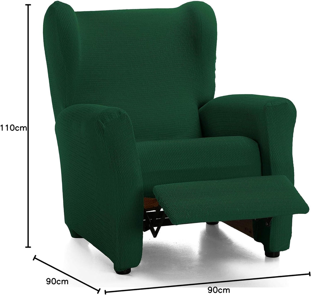 Martina Home Tunez Sesselbezug Relax Ancho De 70 a 90 cm Flaschengrün (Verde Botella) Flaschengrün (