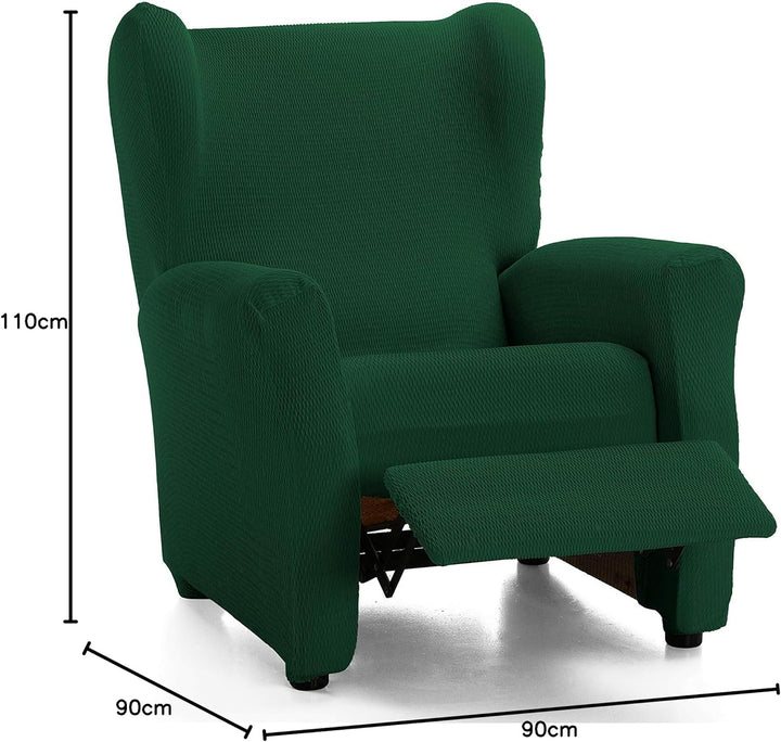 Martina Home Tunez Sesselbezug Relax Ancho De 70 a 90 cm Flaschengrün (Verde Botella) Flaschengrün (