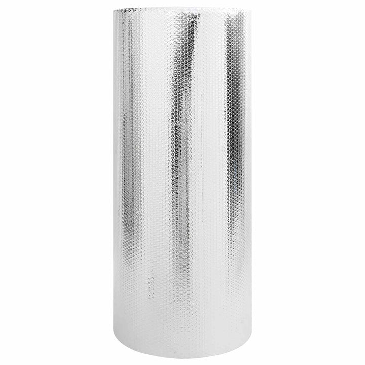 vidaXL Heizkörper-Reflektorfolie Silber 5 x 1 m Polyethylen, Heizkörperreflektor für Wohnzimmer, Rob