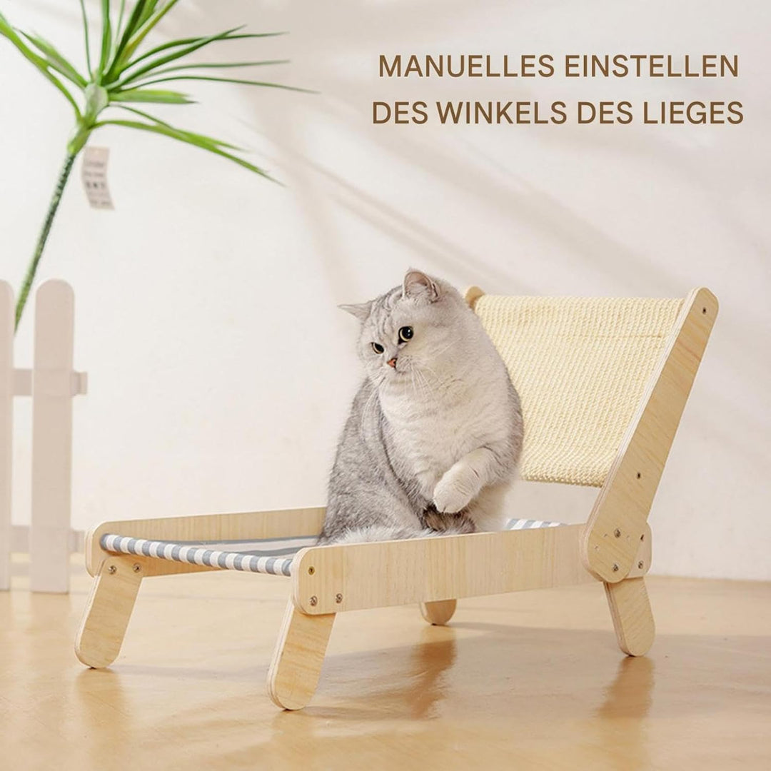 Generisch Strandkorb Katzenhängematte | Katzen Sisal Stuhl | Katzen Sisal Bett | Erhöhte Katzenbette
