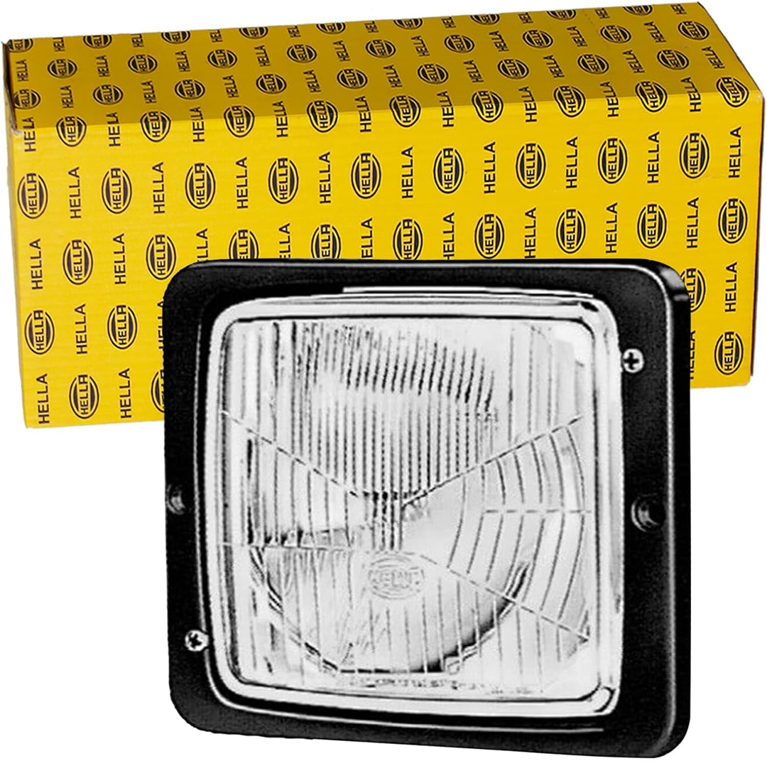 HELLA - asymmetrisch-Hauptscheinwerfer - 24/12V - Referenzzahl: 10 - Einbau - Lichtscheibenfarbe: tr