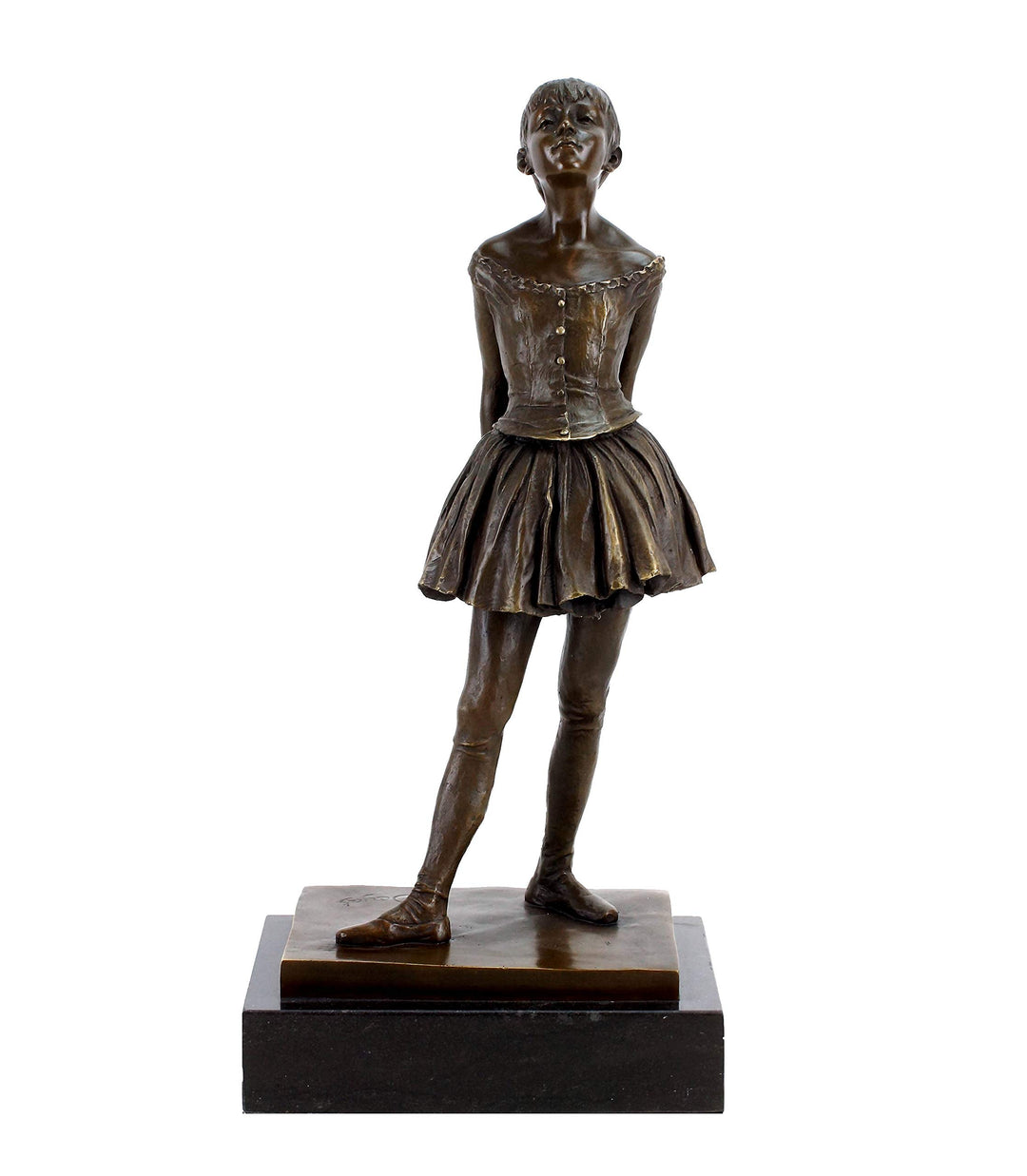 Bronze Sculpture - Little Dancer of Fourteen Years - signed by Edgar Degas by Kunst & Ambiente