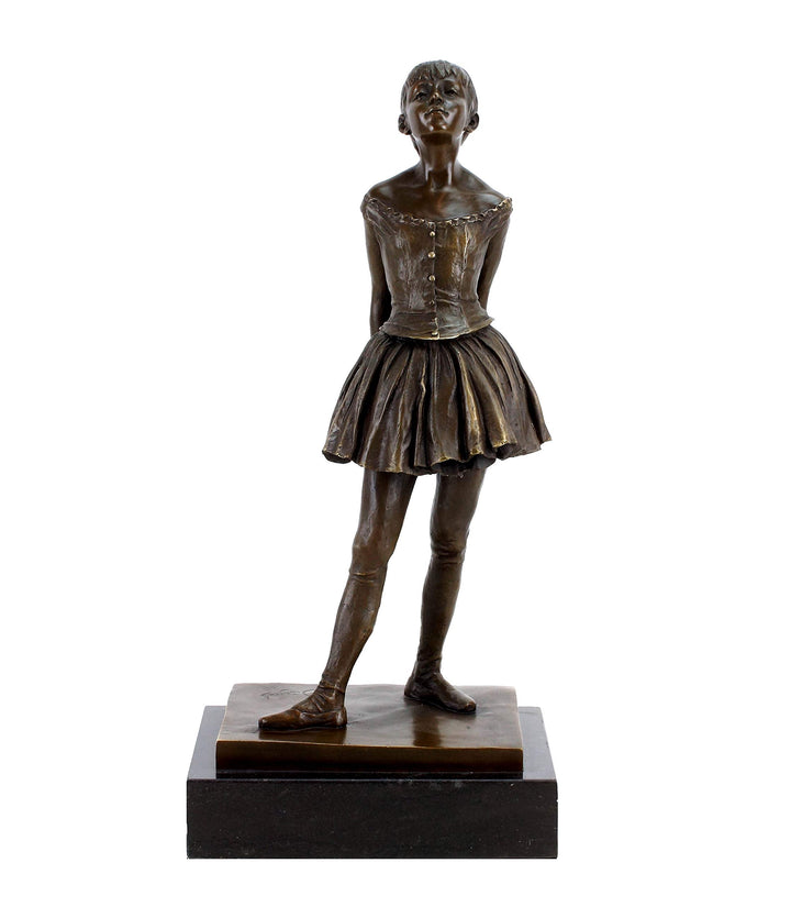 Bronze Sculpture - Little Dancer of Fourteen Years - signed by Edgar Degas by Kunst & Ambiente