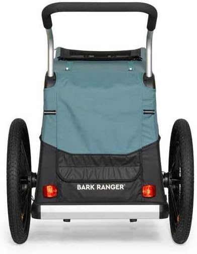Burley Bark Ranger XL Fahrradanhänger Schwarz/Blau Einheitsgrösse