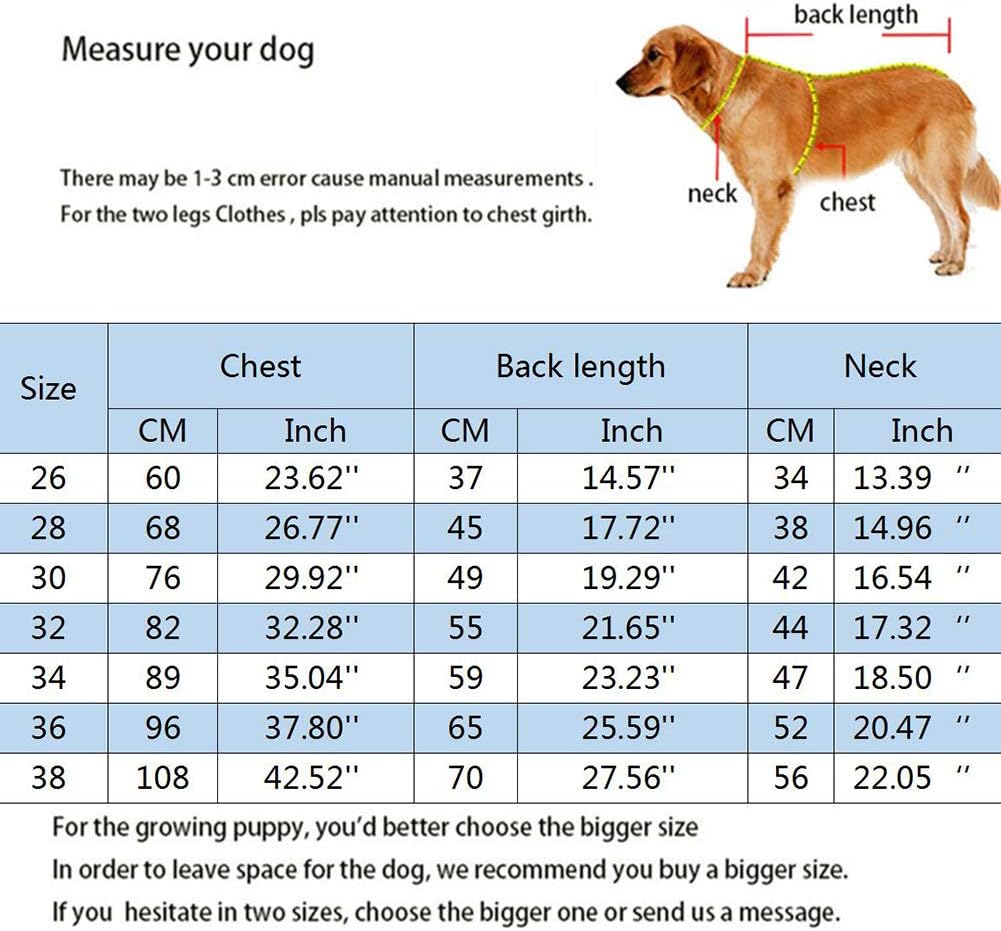 Einteiler für Hunde aus Baumwolle, für mittelgrosse und grosse Hunde, Schlafanzug, vollständig bedec