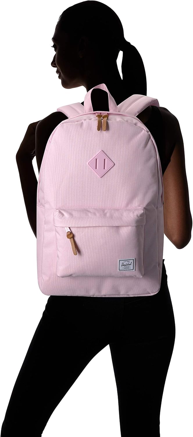 Herschel Unisex-Erwachsene Heritage Rucksack, Pink Lady Crosshatch, Classic 21.5L Classic 21.5L Pink