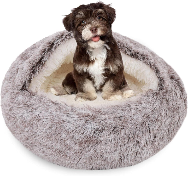 Flauschig Hundebett Muschelform Katzenbett Warm Tierbett Haustierbett Waschbar Hundesofa Katzensofa