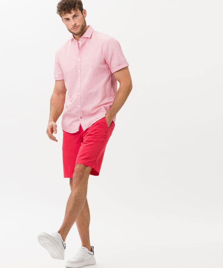 BRAX Herren Style Bari Cotton Gab Sportive Chino-Bermuda Klassische Shorts 34W / 32L Watermelon, 34W