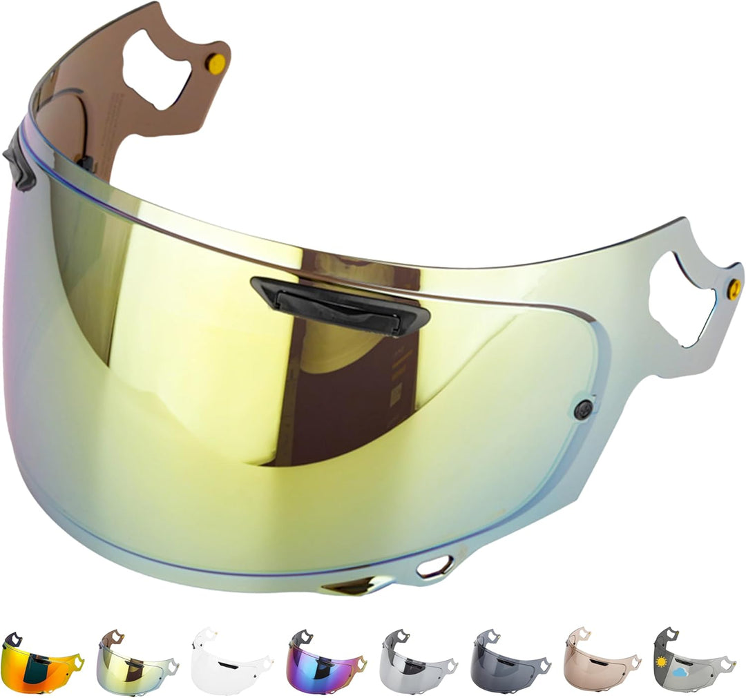 Everalo Kompatibel mit Arai Rx7v Visier - Vas v - Chaser X - Rx7x - Quantum X - Signet X - Defiant X