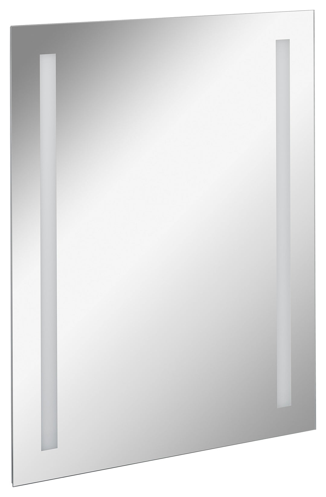 FACKELMANN LED Spiegel linear Mirrors/Wandspiegel mit LED-Beleuchtung und Ambientelicht/Masse (B x H