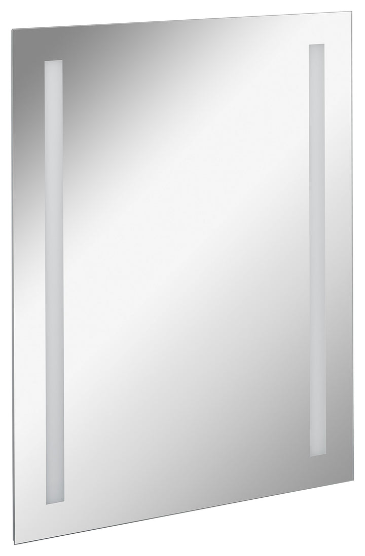 FACKELMANN LED Spiegel linear Mirrors/Wandspiegel mit LED-Beleuchtung und Ambientelicht/Masse (B x H