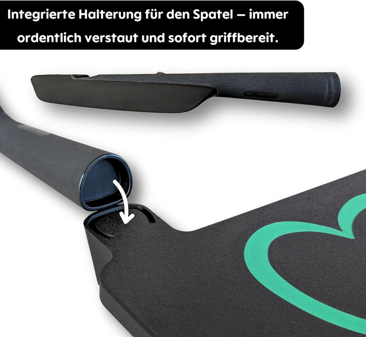 Displayschutz für Thermomix TM7 Vorwerk – Displayabdeckung mit Spatelhalter Zubehör Gadget für Therm