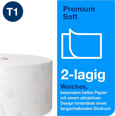 Tork 110273 weiches Jumbo Toilettenpapier in Premium Qualität für das Tork T1 Jumbo Toilettenpapiers